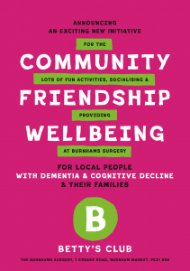 Providing dementia support for local families - Community - Friendship - Wellbeing