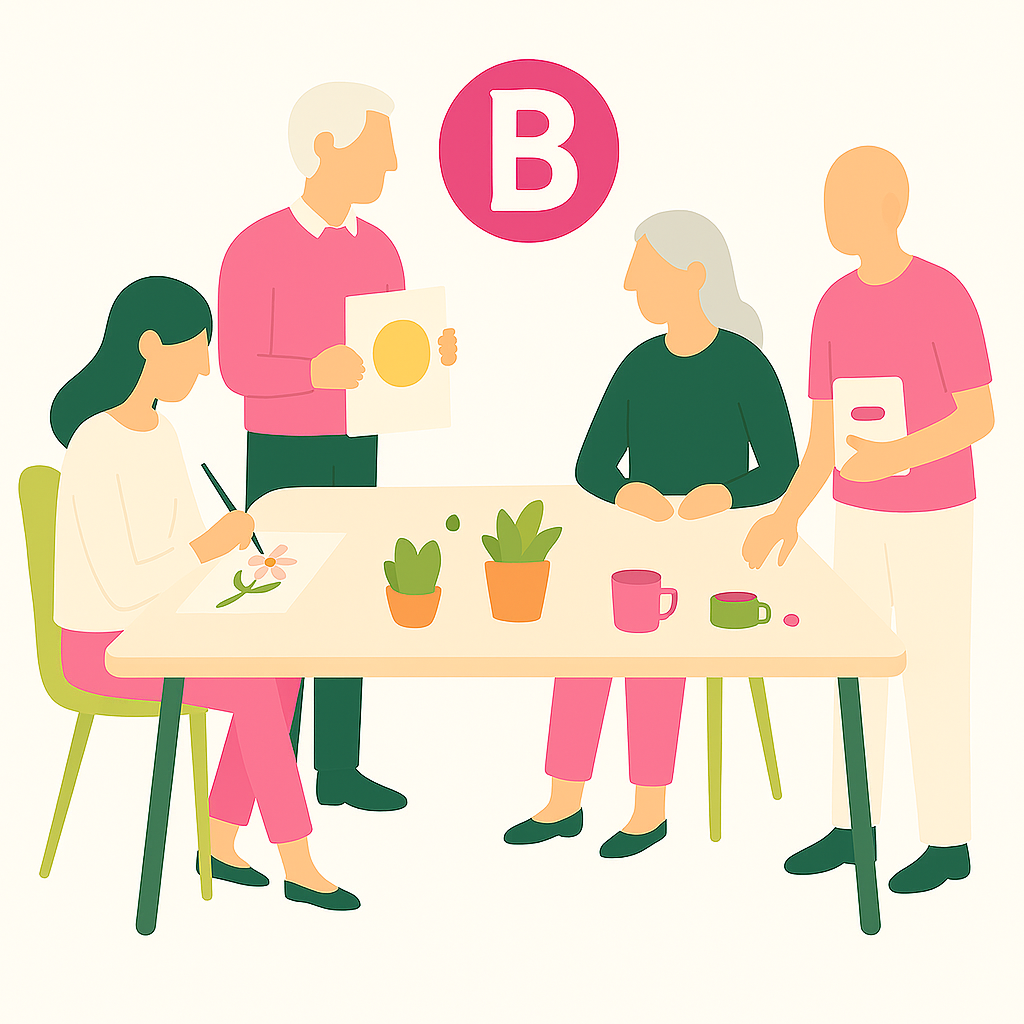 Members and Volunteers at Betty's