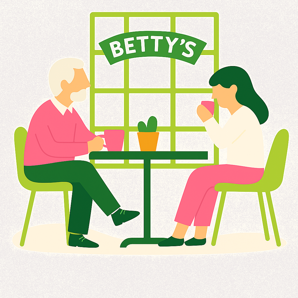 Betty's Club Members Conversation
